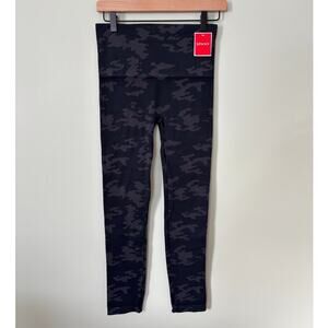 Spanx Camo Look at Me Now Leggings Large Yoga Workout